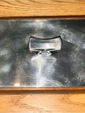 Vintage Reed & Barton Wood and Silver-Plated Box
